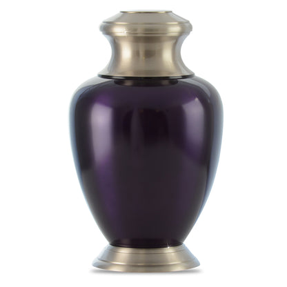 Modern Purple Urn